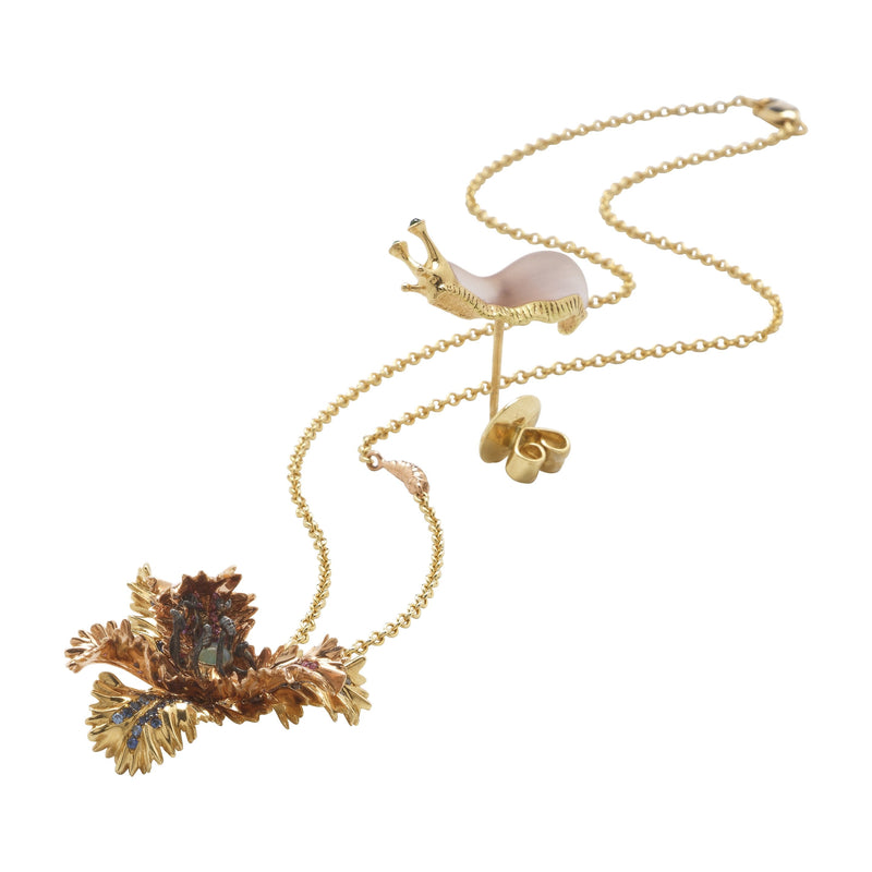 Tulip and Slug Ear Cuff Earrings Bibi van der Velden