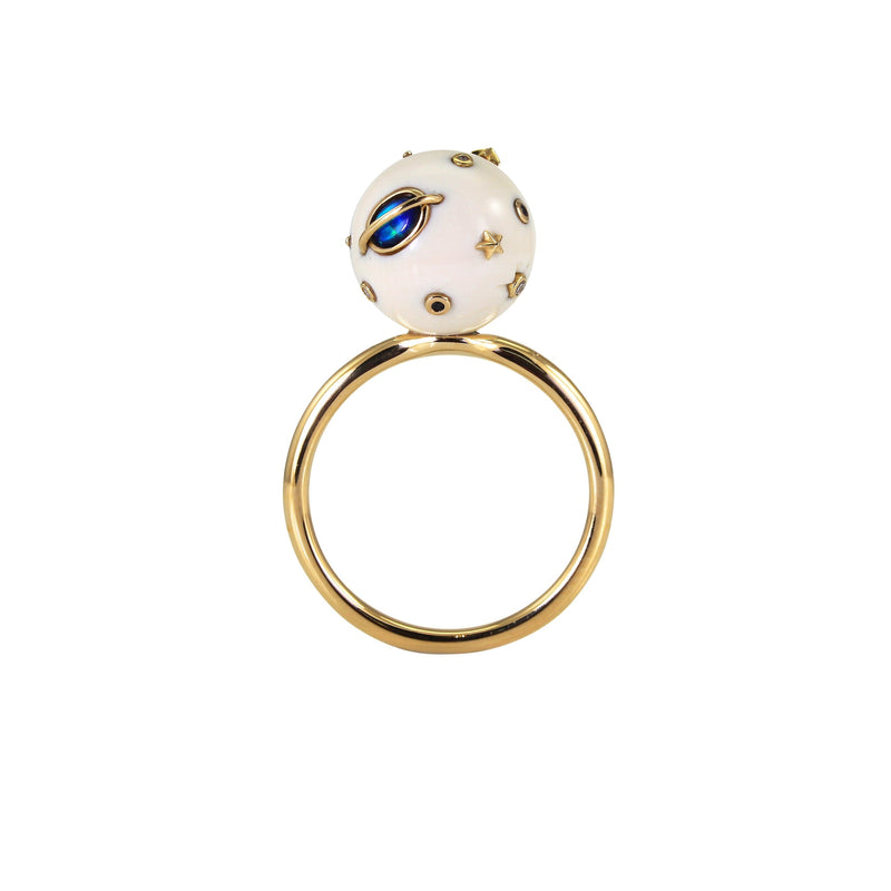 Small Mammoth Galaxy Ring Rings Bibi van der Velden