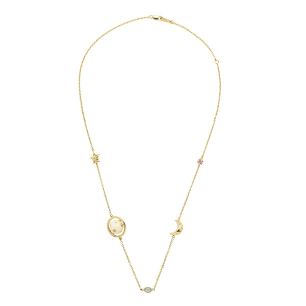 Mammoth Galaxy Short Necklace Necklaces Bibi van der Velden