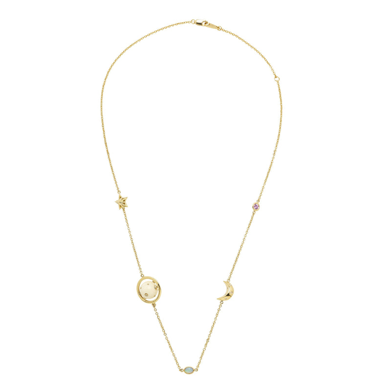 Mammoth Galaxy Short Necklace Necklaces Bibi van der Velden