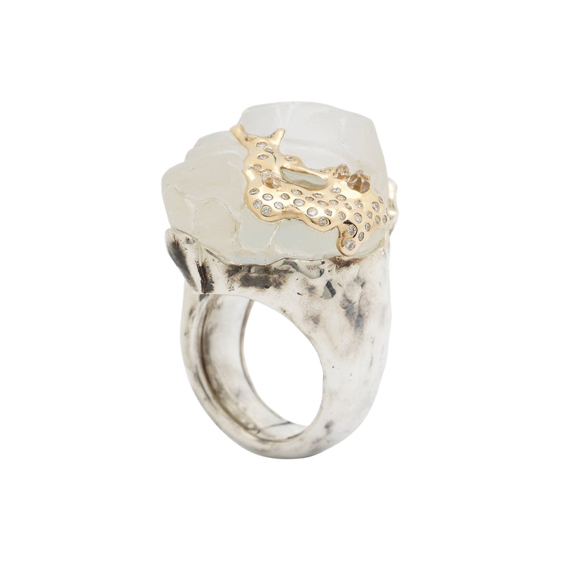 Melting Ice Cap Ring Rings Bibi van der Velden