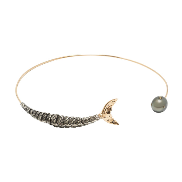 Mermaid Choker Necklace Necklaces Bibi van der Velden