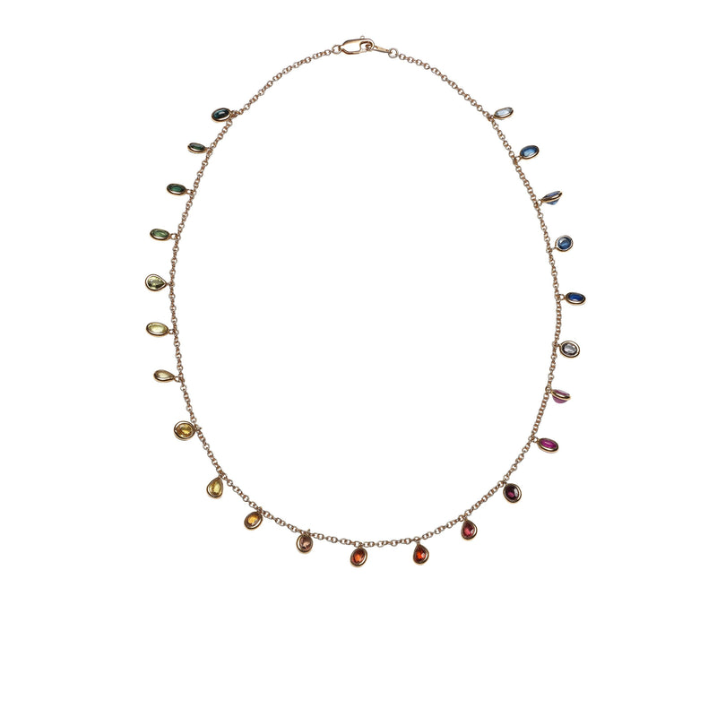 Rainbow necklace Necklaces Bibi van der Velden