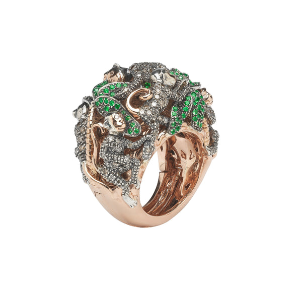 Monkey Ring in a Ring Rings Bibi van der Velden