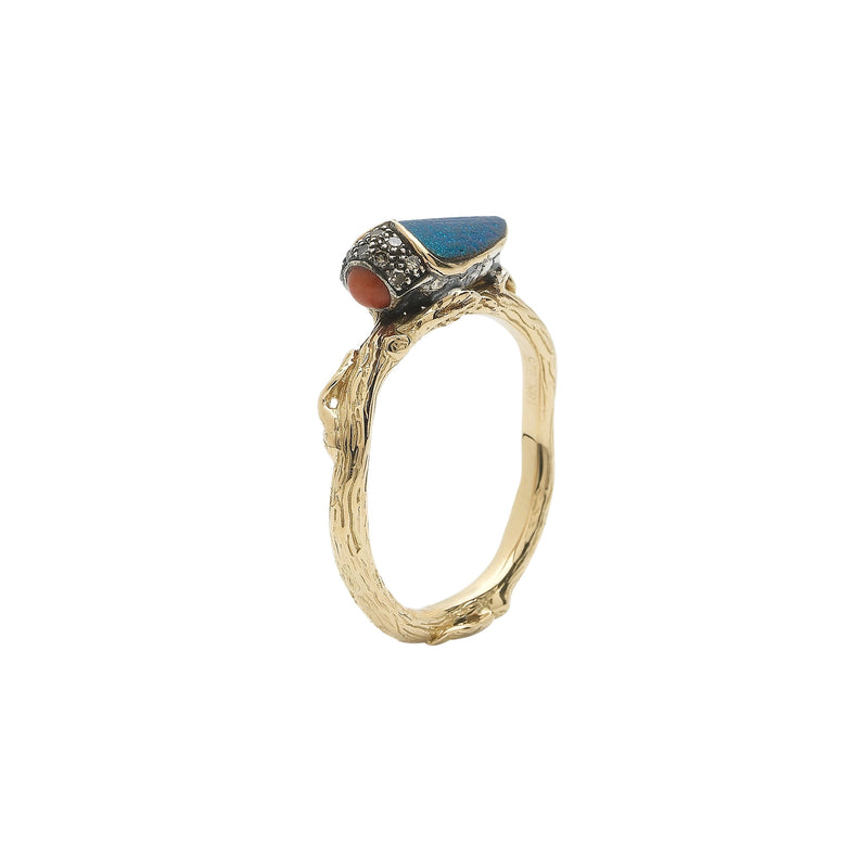 Rudolf Scarab Stackable Ring Rings Bibi van der Velden