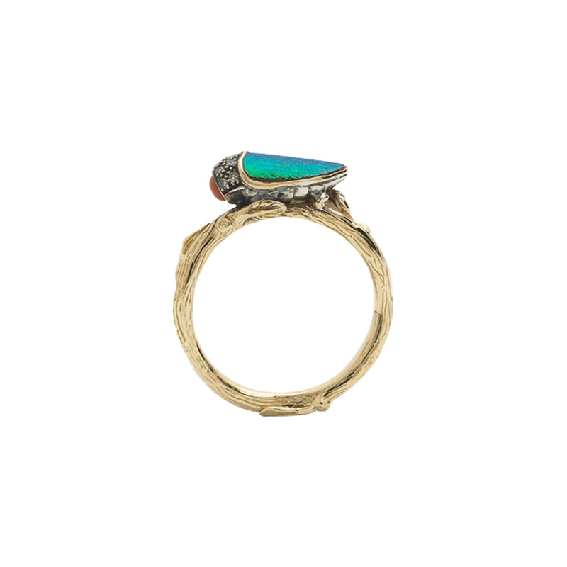 Rudolf Scarab Stackable Ring Rings Bibi van der Velden