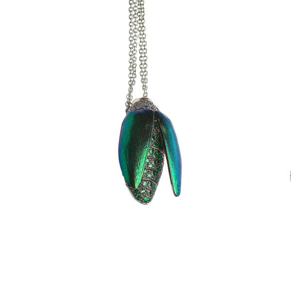 Scarab Fly Necklace Necklaces Bibi van der Velden