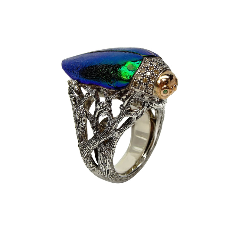 Scarab Ring Rings Bibi van der Velden