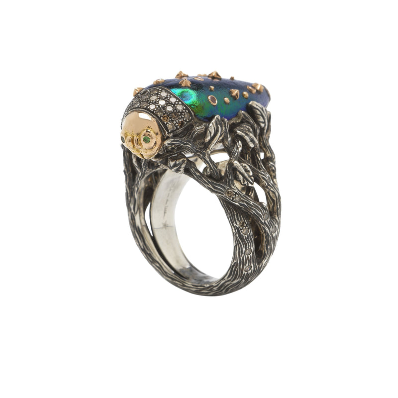 Scarab Ring Stars Rings Bibi van der Velden