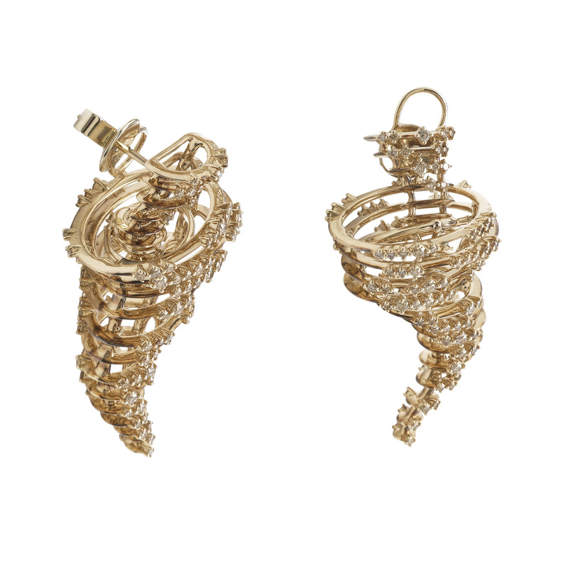 Tornado Earrings Earrings Bibi van der Velden