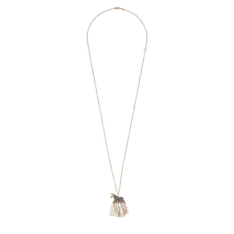 Unicorn love sales pearl necklace