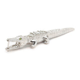 Alligator Art Deco Bite Earring